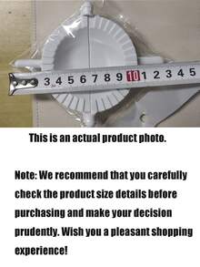 1 khuôn làm bánh bao bằng nhựa đa năng - Khuôn ép bánh bao và bánh nướng, dụng cụ tạo hình bánh bao/bánh hẹ/bánh ngọt tự làm, dụng cụ nhà bếp thiết yếu, dễ sử dụng và chống dính. - Nhiều màu - Xem 6