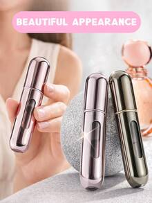 1pc 5ml Portable Mini - Perfume Atomizer Bottle - Refillable Leak Proof Vacuum Spray Container For Travel Handbag Purse Women Girl Beauty Makeup Essential Atomizador De Perfume Frasco Perfume Viaje Accesorios De Viaje - Xem 9