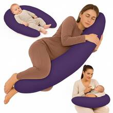 Pregnancy & Nursing Pillows - Purple - View 3