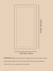 1pc Baby Stroller Pad, All-Season Stroller Seat Cushion, Cleaning Mat, Stroller Accessories - Multicolor - View 8