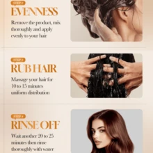 SADOER 500ml Rice Bran Essence Hair Dye Shampoo, Quick Coloring, Covers Gray Hair, Moisturizing & Nourishing, Non-Damaging Hair Dye Shampoo - Hair Dye Shampoo - View 8