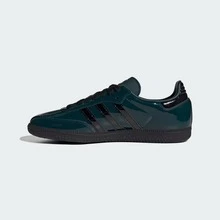 Adidas Wmns Samba OG 'Maroon Cream White Gold'IH3979 Christmas Gift | Retro Heritage Style, Timeless Silhouette - 墨綠色 - 查看 1