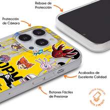 Funda Compatible con Opp ó Öne Punsh Men Monster Assciation Stickers Genos Oróchí Anime Saittama Protector Carcasa Anticaídas a Prueba De Golpes TPU. - transparente - Ver 3