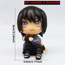 bandai 动漫人物宇智波鼬可爱Q版可动人偶玩具 | 圣帕特里克节、复活节、母亲节、父亲节的完美礼物 - 生日、周年纪念日、毕业典礼和节日粉丝收藏展示 - 彩色 - 查看 9