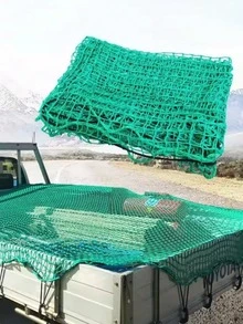 200x300cm Durable Trailer And Truck Cargo Net - Polyethylene UV-Resistant Mesh To Prevent Cargo And Tools From Falling During Transport. Waterproof And Durable, Suitable For Rooftops, Flatbeds And Outdoor Transportation, Trailer Covers, Trailer Cargo Securing Net - Goods Network - View 2