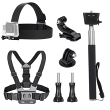 7/26/34pcs Outdoor Sports Action Camera Accessories Kit For Hero 13 12 11 10 9 8 7 6 5 Acepro OSMO ACTION 6/5pro/4/3 AKASO EK7000/ EK7000 Pro/Brave 4/ Brave 7 LE/ V50X/ V50 Pro/ V50 Elitein Swimming Any Other Outdoor Sports - View 13