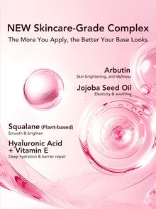 HEXZE 二合一气垫粉底液 SPF25，持久哑光妆效，轻盈透气，高遮瑕，柔滑妆感，防水，05 肉桂色 - 05 肉桂 - 查看 6