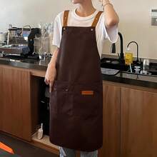 Water-Resistant Apron, Suitable For Catering, Cafe, Baking, Cooking, Household Kitchen Use - Multicolor - View 5