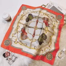 1pc Casual Thin Printed Versatile Fashion Neckerchief/Scarf For Women - Multicolor - View 1