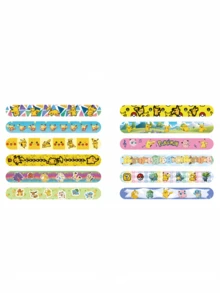 Pokemon New Clap Bracelet, PVC Material Pokemon Clap Bracelet, Pocket Monster Clap Bracelet - Multicolor - View 2