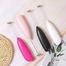 AOYI 电动奶泡器搅拌器，厨房手持搅拌器，咖啡搅拌棒，打蛋器，250mAh可充电电池，手持式搅拌器，适用于拿铁、卡布奇诺、热巧克力、果汁、汤、冰沙、果泥、婴儿辅食、奶昔、家庭烘焙、烹饪 - 彩色 - 查看 2