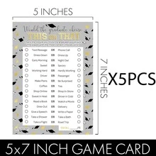 2026 Graduation Party Game - This Or That, Suitable For Teenagers And Adults - A - View 7
