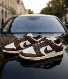 Nike Dunk Low Cacao Wow DD1503-124 Womens Fashion Sneakers New - Chocolate Brown - View 1