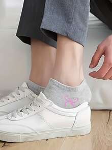 15/10/5/1 Pair Women's Female Socks Ankle Socks Boot White Cheap Clothes Y2K Cute Sports Funny Shoes Gift - Multicolor - View 4