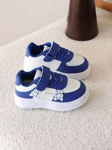 1 đôi giày đế mềm cho trẻ em/trẻ nhỏ, giày thể thao chạy bộ cho bé trai/bé gái - Màu xanh lam - Xem 6