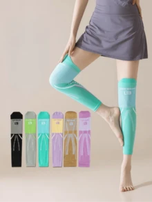 1/6双装防滑减震吸汗跑步、跳绳、健身护膝 - 彩色 - 查看 1