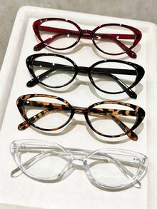 Gafas de moda versátiles para mujeres, adecuadas para uso diario, vacaciones y viajes - transparente - Ver 1