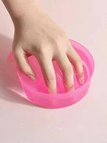 1pc Nail Soaking Bowl, Nail Art Accessories, Nail Care Tools, Nail Salon Nail Soaking Bowl, Softens Nail Edges, Thick Insulated Hand Rest, Durable Material Care Bowl For Nail Salon Nail Supplies, Back To School Season - Multicolor - View 8