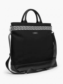 Versace Túi vải bố màu đen dành cho nam, 1 chiếc, dùng để đựng đồ trang điểm. - màu đen - Xem 1