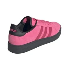 adidas Grand Court Base 00s 舒適百搭 耐磨 低筒 板鞋 男女同款 粉紅色 - 粉色 - 查看 5