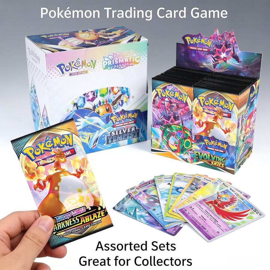36pcs/Pack Prismarine Series Cards [Random Series] Including Anime Gold Foil Cards, Collectible Cards, Loan Monster Hot Stamping Gold Foil Collectible Cards, Collectible Cards, Gray Skin Cards, Multi-Color Options, Birthday Gift, Graduation Gift! - Multicolor - View 1