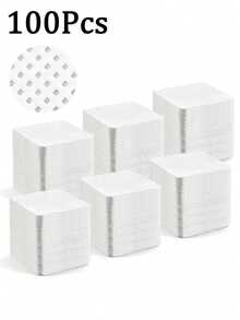 2000/1000/200pcs Nail Cleaning Wipes - Professional Lint-Free Nail Polish Remover Pads, UV Gel Cleansing Tissues, Unscented Manicure Prep And Finishing Cleaning Tool (White) Nails Nails Supplies Nail Stuff - White - View 7