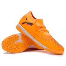 PUMA FUTURE 8 Comfortable And Versatile Soccer Boots, Unisex, Orange And Black - Orange - View 5