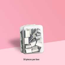 1pc Binder Clip + 10pcs Refill Clips, Office File Document Organizer Long Tail Clips, Student Exam Paper Binding Clips - A - View 14