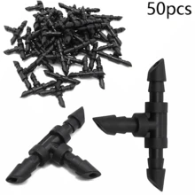 Konektor Tee Berduri untuk Selang Irigasi Tetes 1/4", Cocok untuk Selang Irigasi Tetes 1/4", Dirancang Khusus untuk Sistem Irigasi Tetes atau Semprotan. - pipa irigasi tetes - View 14