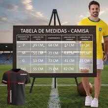 Brazilian National Team Fan Jersey For The 2026 World Cup In Brazil - 黑色 - 查看 7