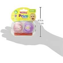 Chupon Ortodontico Nuby 2pz 0-6m Prism - Verde - Ver 2