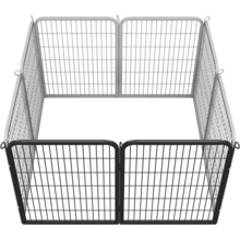 Butterslay 1PC Modern Dog Playpen Panels Exercise Barrier For Outdoor Indoor - màu đen - Xem 10