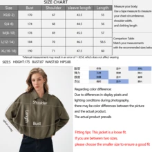 HZXVIC Women's Casual Comfortable Suede Fleece Jacket, New Autumn Collection Black - Black - View 2