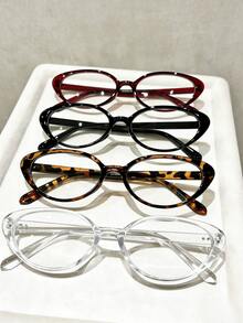 Gafas de moda versátiles para mujeres, adecuadas para uso diario, vacaciones y viajes - transparente - Ver 2