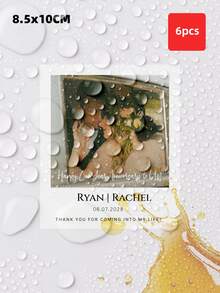 1-12 Pcs Custom Wine Bottle Labels Suitable For Weddings, Bridal Showers, Newlyweds, Couples, Special Events, And Holiday Parties. Waterproof Personalized Text Stickers; Can Be Used As Bridesmaid Champagne Labels, Bridesmaid Wedding Party Invitation Labels, And The Mini Version Can Also Be Used As A Creative Bridesmaid Gift Box. - Multicolor 1 - View 22