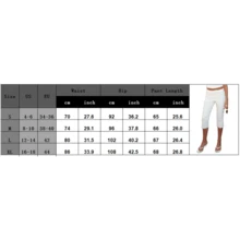 Women Side Slit Capri Pants Stretchy Slim Fit Capris Yoga Leggings Y2k Knee Length Going Out Cropped Pants - 白色 - 查看 6