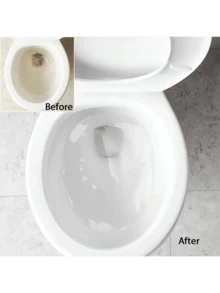 4件装磁性马桶清洁器，持久耐用，不含化学物质，不留污渍 - 黑色 - 查看 4