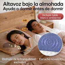 Altavoz de ruido blanco portátil, altavoz de almohada con conexión Bluetooth, reproduce música y sonidos naturales, ideal para viajes, oficina y dormitorio. - Ver 2