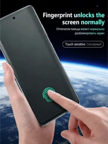 kamyuurs TPU磨砂屏幕保护膜4片装,防指纹磨砂水凝胶膜,兼容三星Galaxy S26 S25 Ultra Edge S24 S23 Ultra S22 S21 S20 Plus Ultra FE Note 20 Ultra 10 Plus,防眩光透明软TPU屏幕保护膜,支持指纹解锁,自修复,超薄,春季礼物 - 無色 - 查看 5