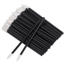 Eyelash Extension Supplies Set: Disposable Eyelash Brushes, Micro Cotton Swab Brushes, Eyelash Mascara Brushes, Lip Brushes - Multicolor - View 8