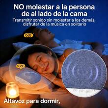 Altavoz de ruido blanco portátil, altavoz de almohada con conexión Bluetooth, reproduce música y sonidos naturales, ideal para viajes, oficina y dormitorio. - Ver 5