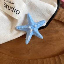 1pc Starfish Side Clip Hair Accessory - Multicolor - View 9