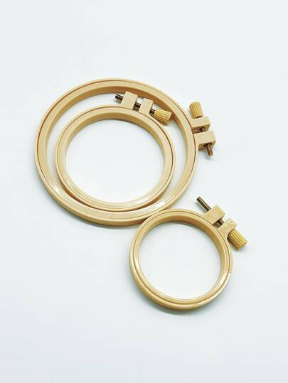 10个塑料十字绣绣绷，7厘米/9厘米/12厘米可选，适用于DIY婚礼装饰挂环，也适用于DIY捕梦网装饰