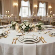 Premium Desk Cards, Welcome Guests, Classic Cardboard Material - View 5