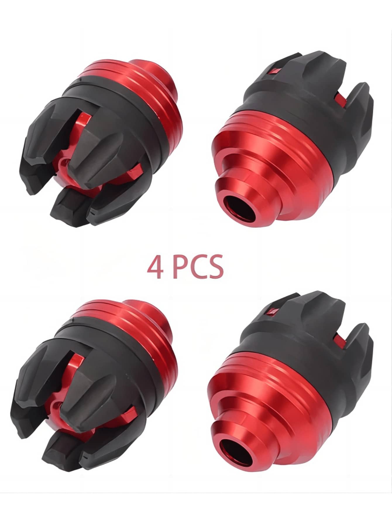 Jgo Par Slider Eje Llanta Universal Motocicleta - A - Ver 1