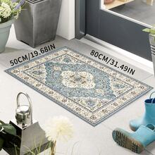 1pc Nordic Style Area Rug With Elegant Floral And Geometric Patterns, Suitable For Bedroom, Living Room Or Home Office Decor, Elegant Home Accessory | Rug, Living Room Carpet - Multicolor - View 37