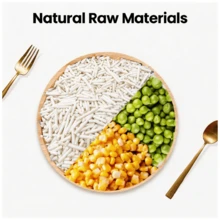 2.5公斤/6升 牛奶香味豆腐猫砂 结团除臭 低粉尘 植物基 可冲散（5.51磅/袋） - 公斤 - 查看 3