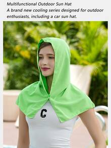 透气网眼防晒帽 - 防紫外线降温围巾，吸汗速干，适合驾驶、徒步和园艺 - A - 查看 3