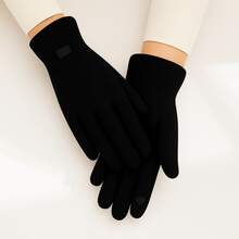 Women's Lined Thermal Touch Screen Gloves For Winter And Cold Weather - 黑色 - 查看 9