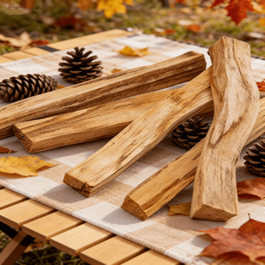 2/5支装圣木香棒，高树脂圣木香棒，仪式香棒，手工制作，适用于家居香氛、礼品、仪式用途、冥想、净化、办公室装饰